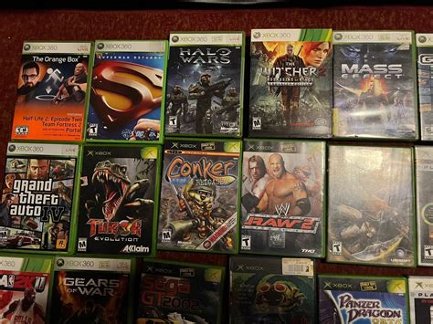 Xbox And Xbox 360 Games Lot 34 Games All Used Ebay