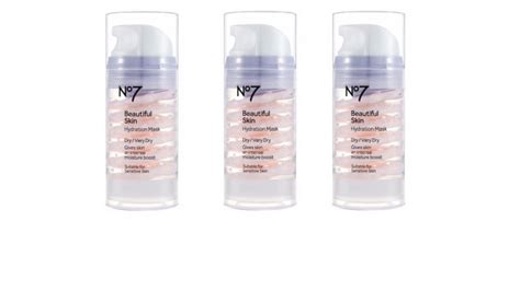 No7 Beautiful Skin Hydration Mask Dry Very Dry 100ml £8 Or 3 For £16