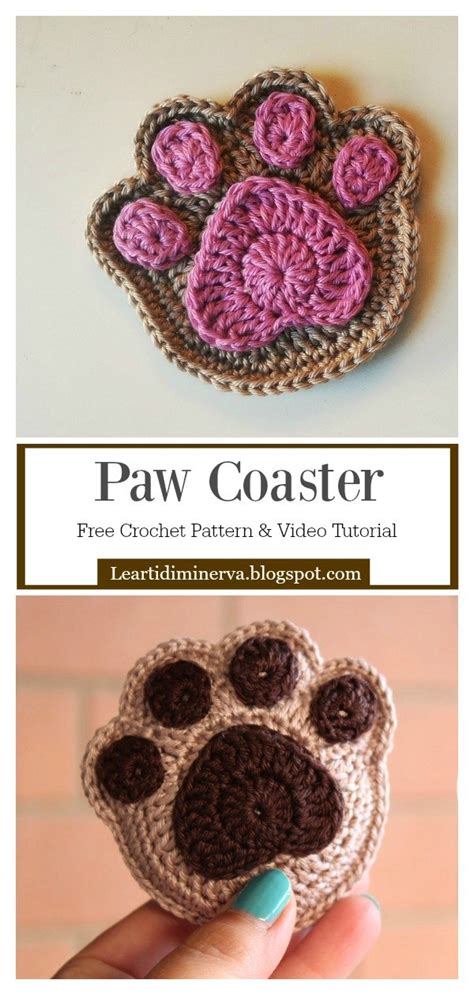 Easy Paw Crochet Free Patterns Video Crochet Knitting Bea