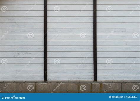 Wooden Facade Exterior Wall Background Texture Stock Image - Image of ...