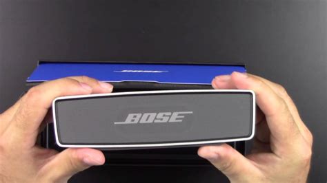 Bose Soundlink Mini Unboxing And First Look Youtube