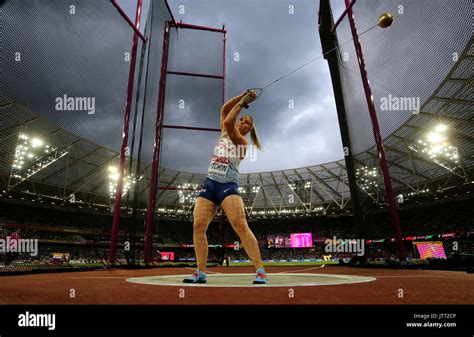 Great Britain S Sophie Hitchon Competes In The Women S Hammer Throw