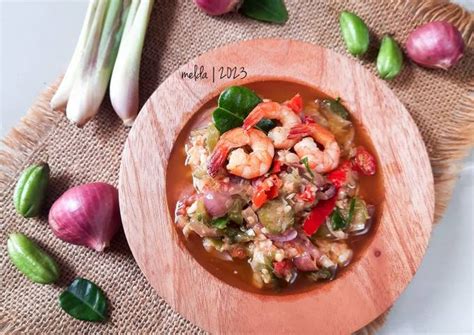 Resep Sambal Ganja Asam Udeung Khas Aceh Oleh Melda Yanti Cookpad