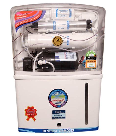 Aqua Ltr Grand Plus Ro Uv Uf Tds Water Purifiers Price In India