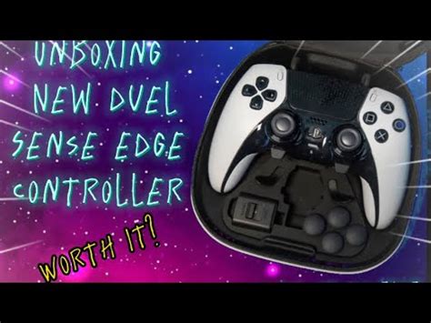 New Duel Sense Edge Controller UNBOXING YouTube