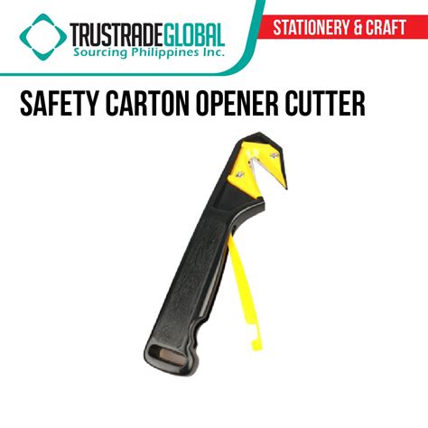 Safety Carton Opener Cutter/ Safety Box Cutter Opener Utility Security ...