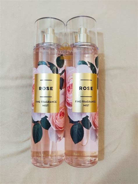 BBW Rose Fine Fragrance Mist Ml Beauty Personal Care Fragrance Deodorants On Carousell