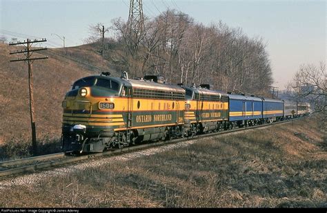 Onr 1508 Ontario Northland Railway Emd Fp7 At Toronto Ontario Canada