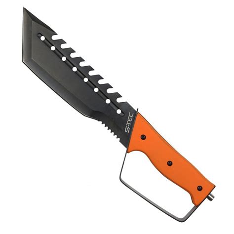 Orange Machete Knife Outdoorsportsusa