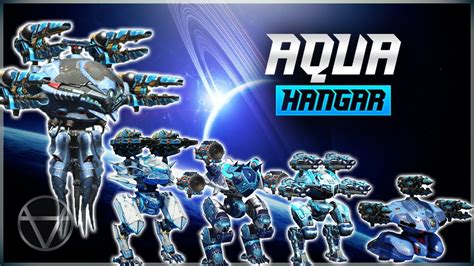 Wr Aqua Theme Hangar Mk Gameplay War Robots Steam K Youtube