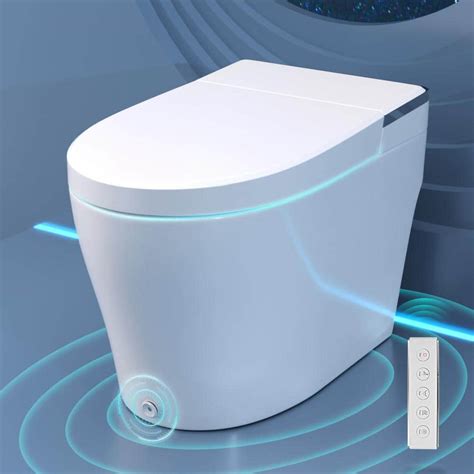 Deervalley Gpf Tankless Elongated Smart Piece Toilet Bidet In