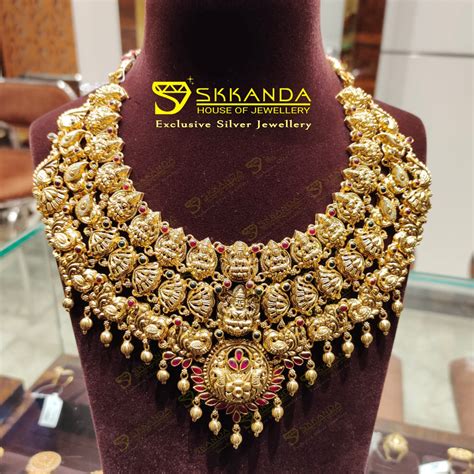 What is Gold Plated Silver Jewellery | 92.5 Gold Plated Indian Silver Jewelry - Skkanda House Of ...