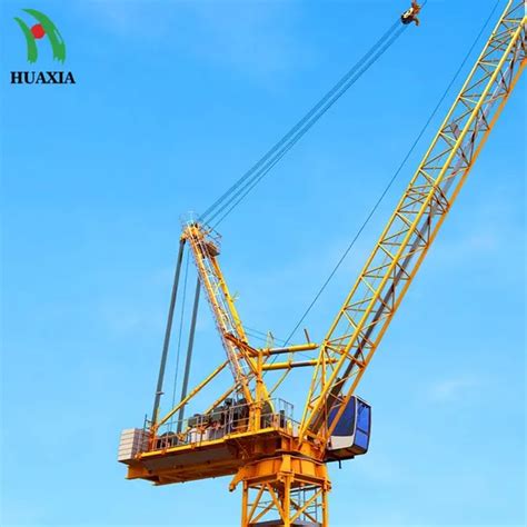 Qtd125 10ton Luffing Electric Tower Crane For Construction Building