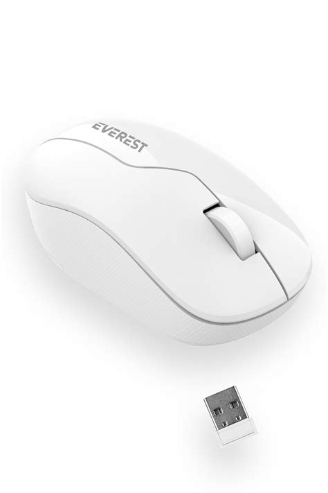 Everest Smw Usb Beyaz Ghz Optik Wireless Mouse Fiyat