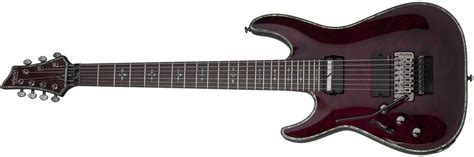 Schecter Diamond Series Hellraiser C 7frs Black Cherry Left Handed 7