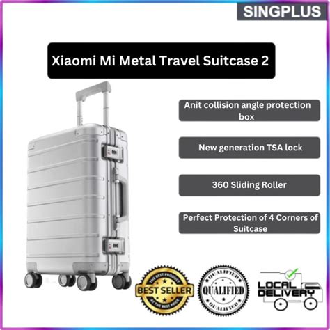 SG LOCAL SELLERXiaomi Aluminum Magnesium Alloy Trolley Case 2