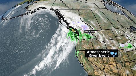 Atmospheric River Hits Northwest Brings Heavy Rain Snow Melt And Flooding Threat