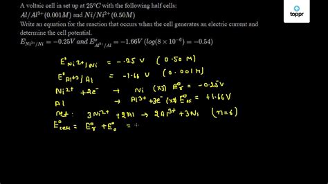 Unmanned Frank Worthley Efficiency A Voltaic Cell Is Set Up At 25