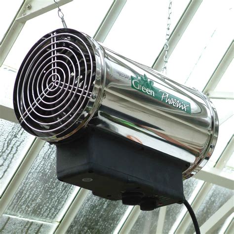 Stainless Steel Kw Fan Heater Harrod Horticultural Uk