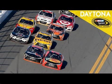 Nascar Sprint Cup Series Full Race Daytona Youtube