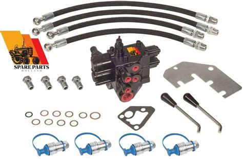 Kit Distributore Ausiliario Leva Compatibile Per Trattore Fiat