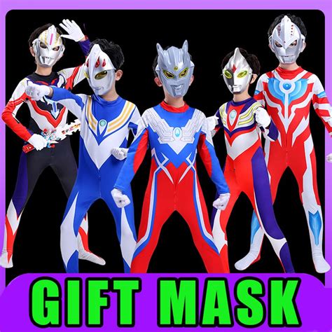 Jual BAJU KOSTUM ANAK ULTRAMAN POWER RANGERS COSPLAY DIGA UUB CERRO