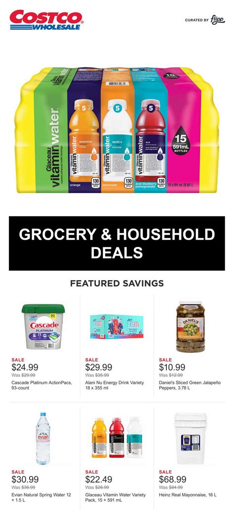 Costco Flyer On Grocery Household November