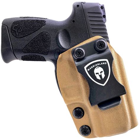 Warriorland Kydex Iwb Holster For Taurus G2c G3c G3 Pt111 Tan