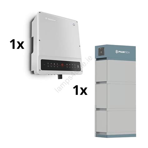 Solar Kit GOODWE 10kW GOODWE Hybrid Inverter 3p 10 65 KWh Battery