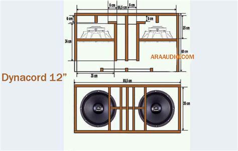 Gambar Skema Box Speaker Inch