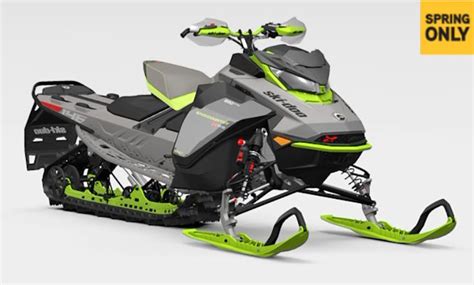 New Ski Doo Backcountry X Rs E Tec Shot Powdermax