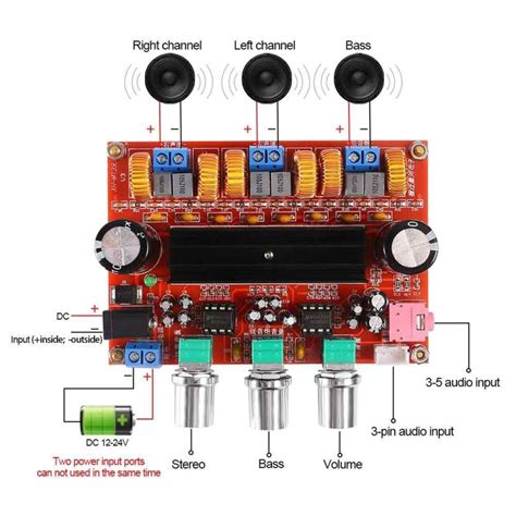 Módulo amplificador estéreo TPA3116 clase D 100W 2x50W Guatemala