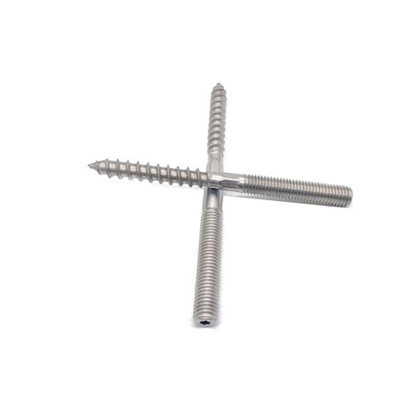 304 316 Stainless Steel Self Tapping Screw Dowel Screw Double Head Hanger Bolt Buy 304