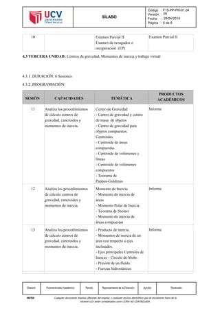 Silabos De Estica Pdf