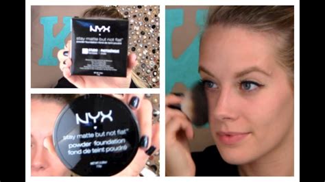 Nyx Professional Makeup Stay Matte Powder Foundation Review