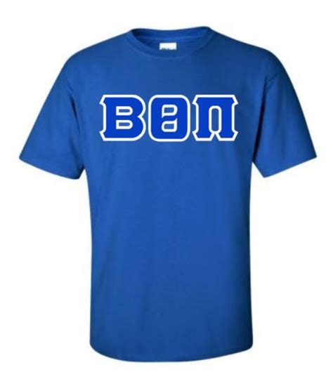 Beta Theta Pi Lettered T Shirt Sale 2795 Greek Gear®