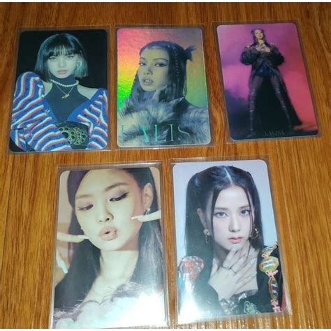 Jual Photocard Official Jisoo Jennie Lisa Blackpink Pb 41 Pob Shopee