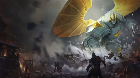 Galio Infernal V2 Runeterra 4k HD Wallpaper Rare Gallery