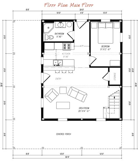 Zaf Homes: 24X30 Garage Floor Plans / G550 28 x 30 x 9 garage plans ...