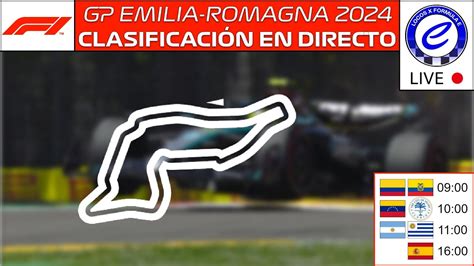 F1 DIRECTO Clasificación GP Emilia Romagna 2024 relatos y live