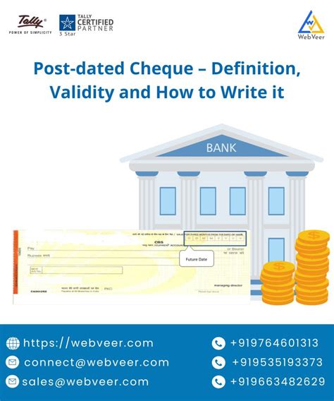 Learn What Post Dated Cheques Are And How To Use Them