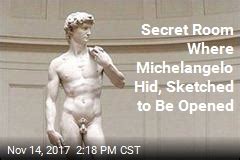 Secret Room Where Michelangelo Hid Sketched To Be Opened