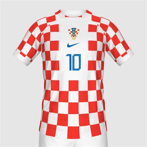 Croatia 2022 Home Kit Improved FIFA 23 Kit Creator Showcase