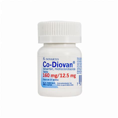 Co Diovan 160Mg 12 5Mg 14 Gra