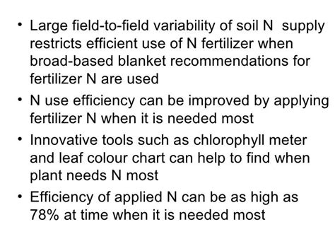 Nutrient And Water Management In Rice Wheat Cropping System