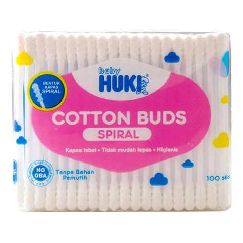 Jual Huki Baby Cotton Buds Zak Spiral S Hbhoz