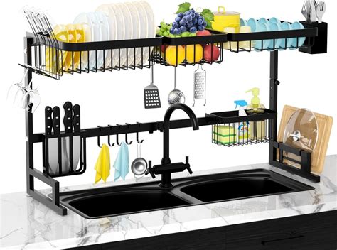 Amazon Merrybox Over The Sink Dish Drying Rack