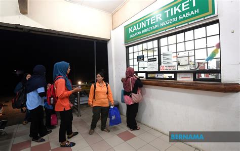 Bernama Rakyat Kimanis Mahu Perkhidmatan Kereta Api Dinaik Taraf