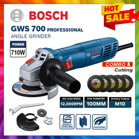 Bosch Gws Professional Angle Grinder Gws W Lazada