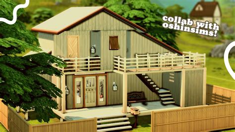 Filipino Bahay Kubo House Sims 4 Speed Build No CC Collab With